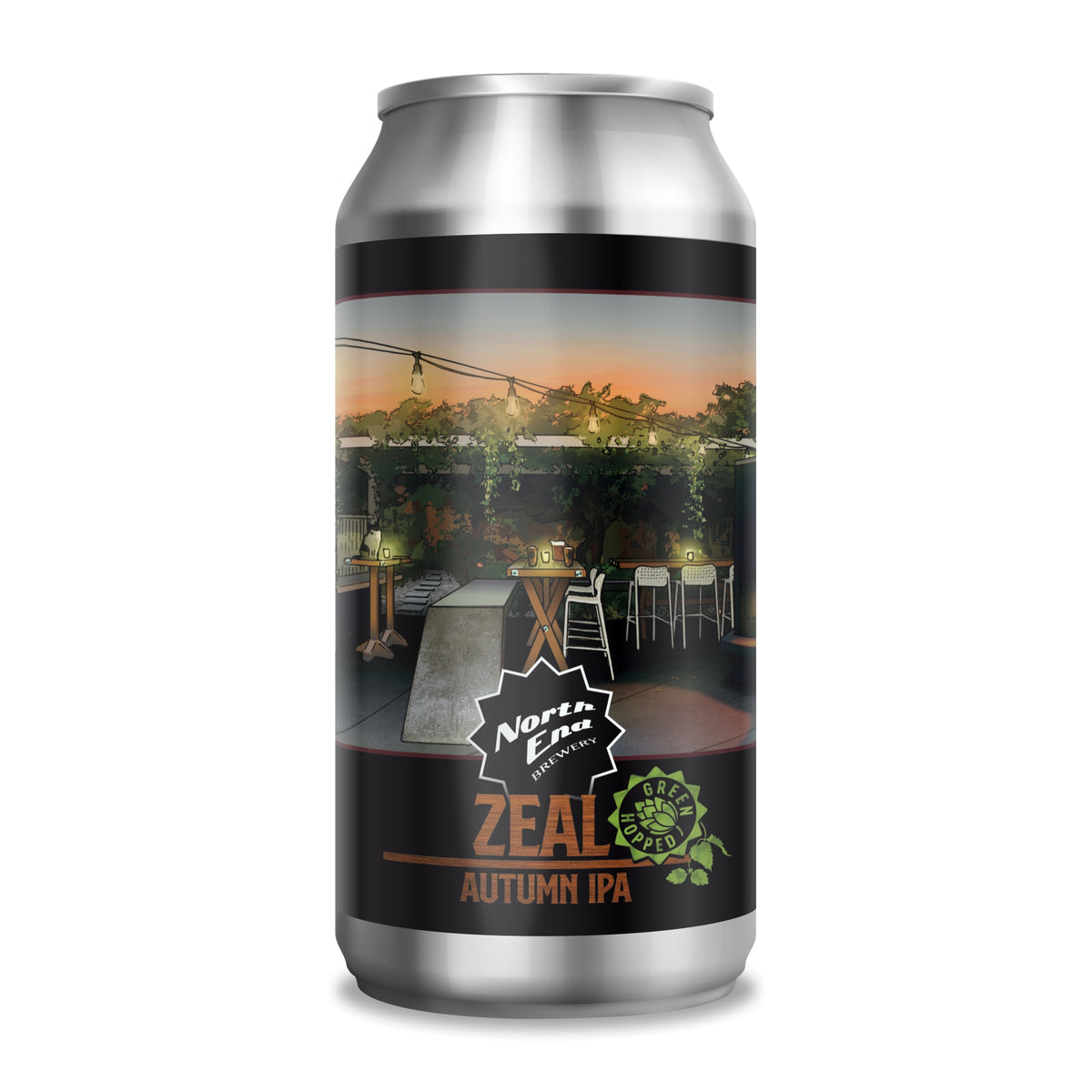 Zeal 6 Green Hopped Ipa 440ml North End Brewery