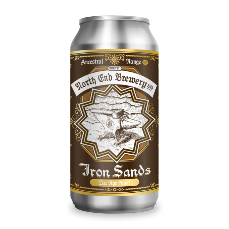 Iron Sands - Oat Rye Stout 6% Can Range
