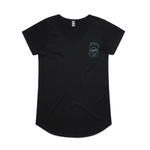 Load image into Gallery viewer, Can Badge&#39; Printed Tee - Black

