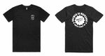 Load image into Gallery viewer, Can Badge&#39; Printed Tee - Black
